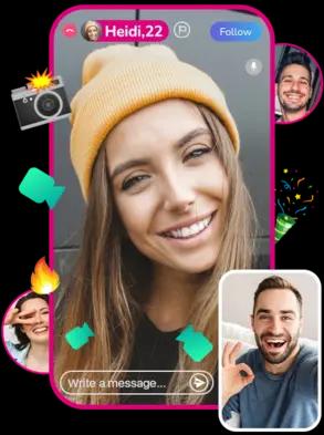 1v1 Random Video Chat