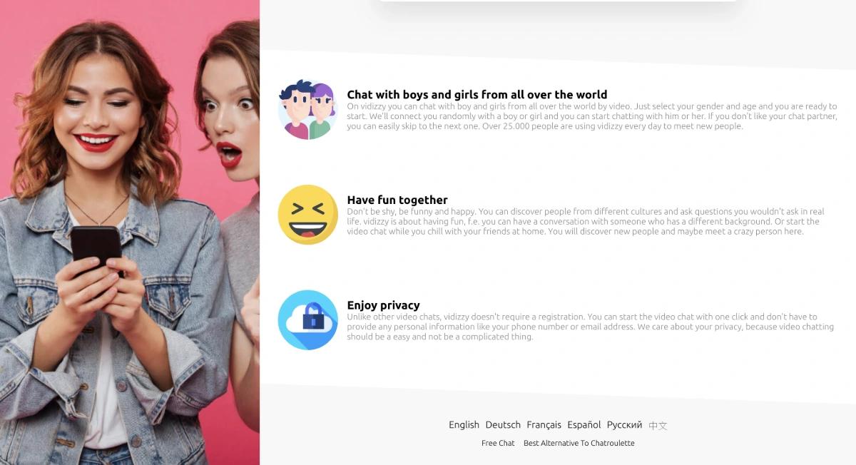 Vidizzy features